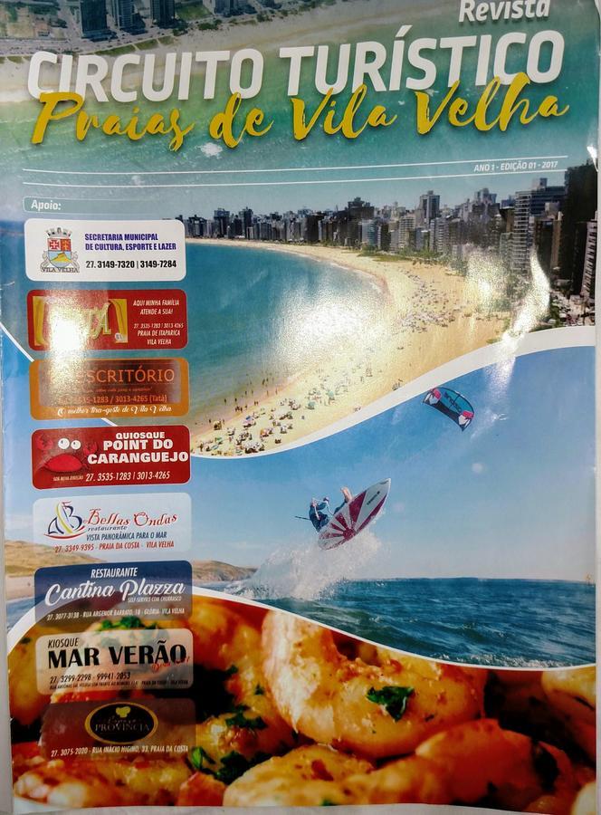 Flat Pasárgada 906, Free Bikes, pé na praia Vila Velha (Espirito Santo) Exterior foto