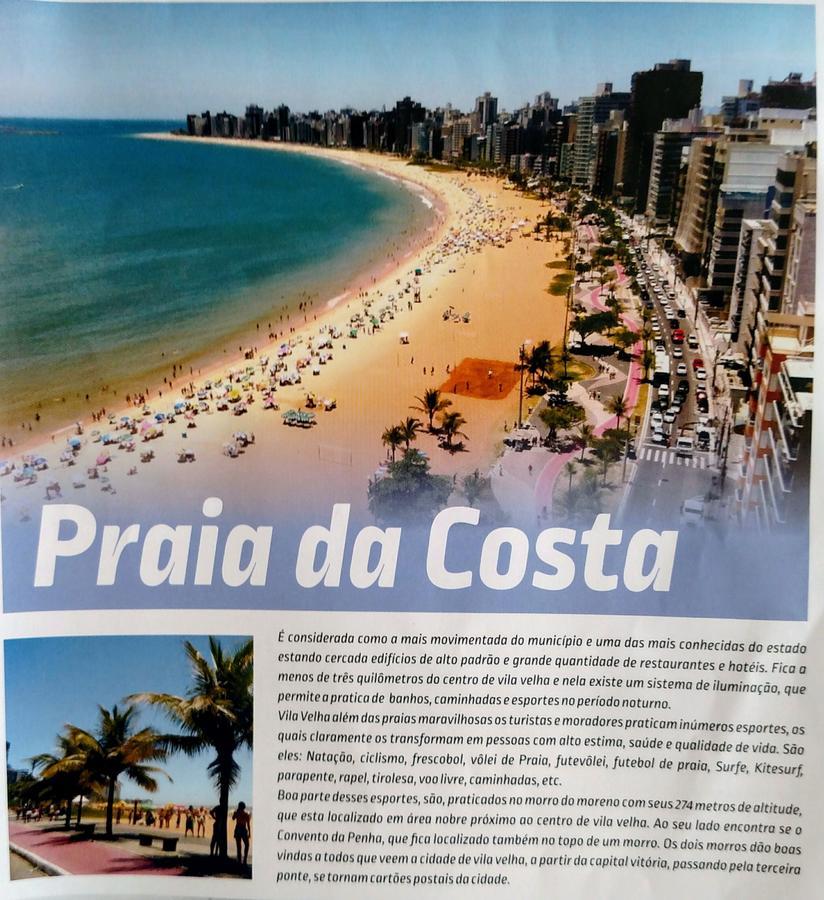 Flat Pasárgada 906, Free Bikes, pé na praia Vila Velha (Espirito Santo) Exterior foto