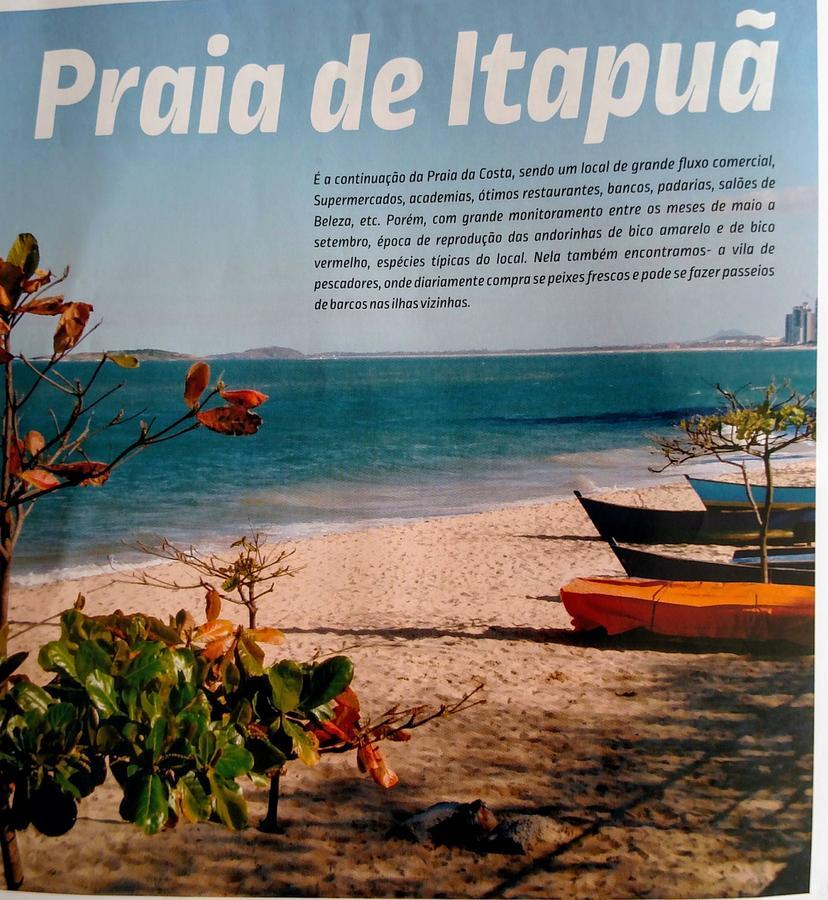Flat Pasárgada 906, Free Bikes, pé na praia Vila Velha (Espirito Santo) Exterior foto