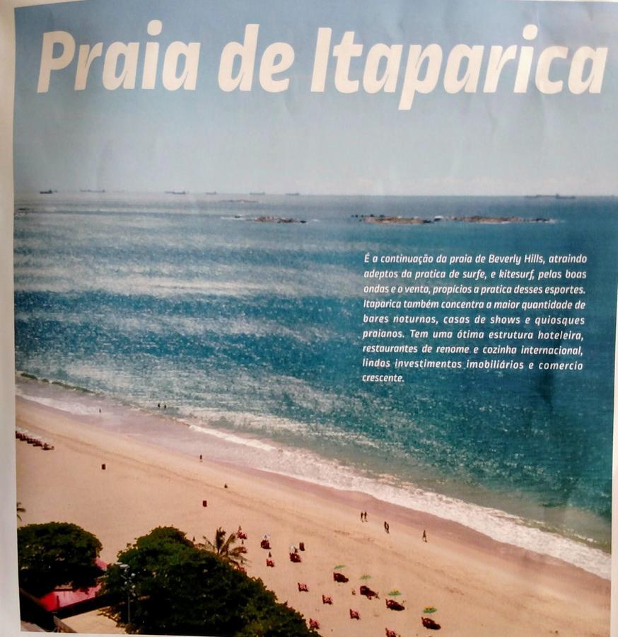 Flat Pasárgada 906, Free Bikes, pé na praia Vila Velha (Espirito Santo) Exterior foto